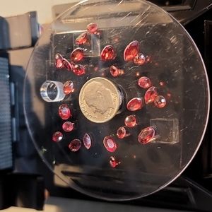 💝 25 Genuine Cut Garnet lot 6